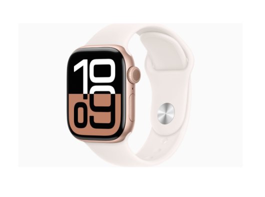 APPLE WATCH SERİES 10 42MM ROSE GOLD AI LB SB S/M