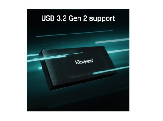 KINGSTON XS1000 2TB USB3.2 TASINABILIR SSD 1050/1000MB/S
