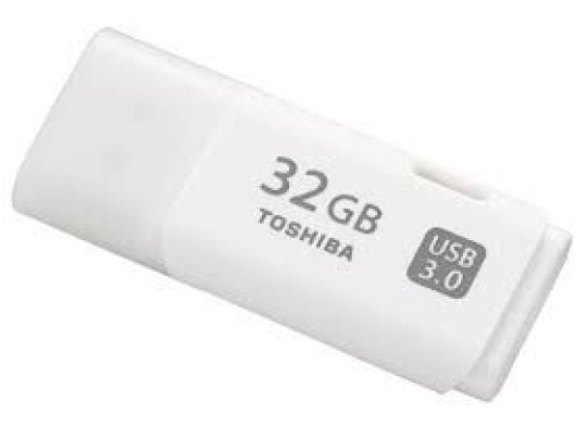 TOSHIBA 32GB HAYABUSA BEYAZ USB 2.0 FLASH BELLEK