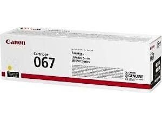 CANON CRG-067Y LASER TONER SARI 1.250 SAYFA