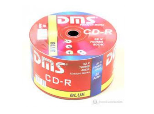 DMS CD-R 700MB 50'Lİ PAKET SPİNDLE