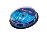 VERBATIM 43437 CD-R 700MB 52X80 10'LU CAKEBOX