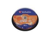 VERBATIM 43523 DVD-R AZO M.16X 10LU CAKEBOX