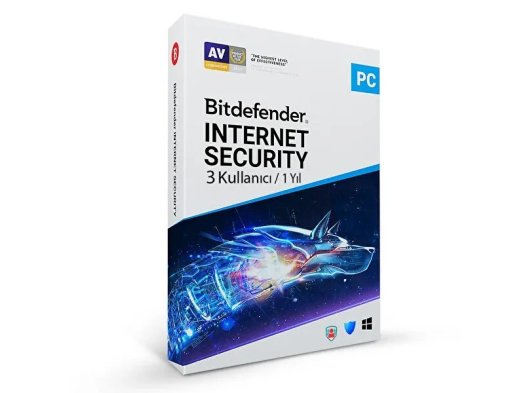 BITDEFENDER INTERNET SECURITY - 3 KULLANICI
