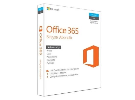MS OFFICE 365 BİREYSEL 32/64 KUTU 1 YIL