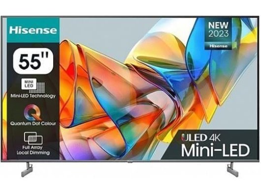 HISENSE 55U6KQ 55'' 4K ULED MİNİ LED SMART TV