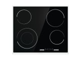 HISENSE E6432X 4 GÖZLÜ 60 CM CAM ELEKTRİKLİ ANKASTRE OCAK SİYAH
