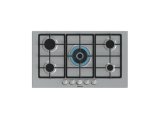 HISENSE GM973XF 5 GÖZLÜ GAZLI 86*51CM ANKASTRE OCAK INOX