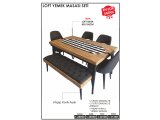 LOFT YEMEK MASASI SETİ