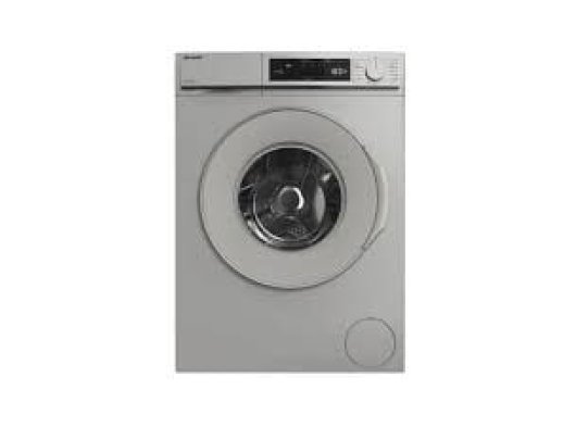 -SHARP ES-NFA7121ID-EE Washing Machine 7kg, Silver -