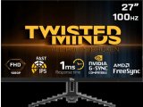 Twisted Minds ECO Serisi Flat 27 FHD, 100 HZ, IPS, 1ms Oyuncu Monitör