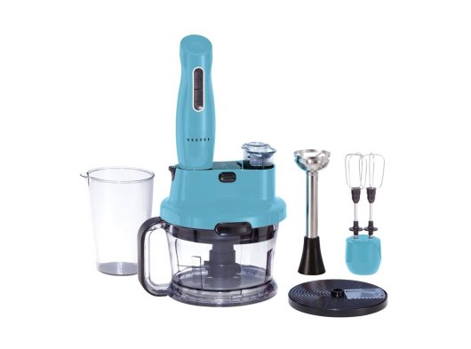 Vestel Retro Düş Mavisi Multi Blender Seti