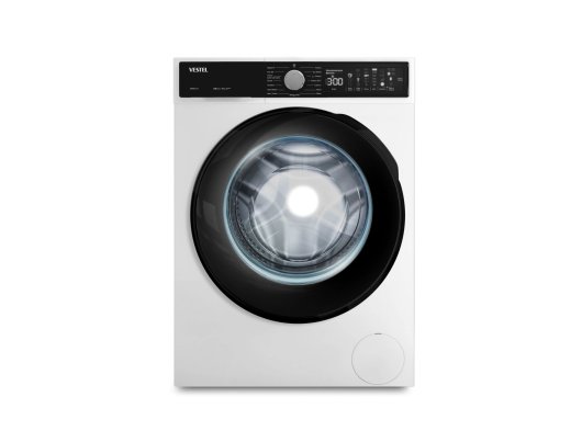 VESTEL WB9B12T3 9Kg Çamaşır Makinesi Beyaz İnverter Geniş Kapak A+++