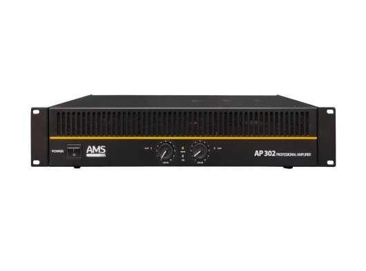 AMS AP 302 Profesyonel Ses Amplifikatörü 2 x 300 Watt