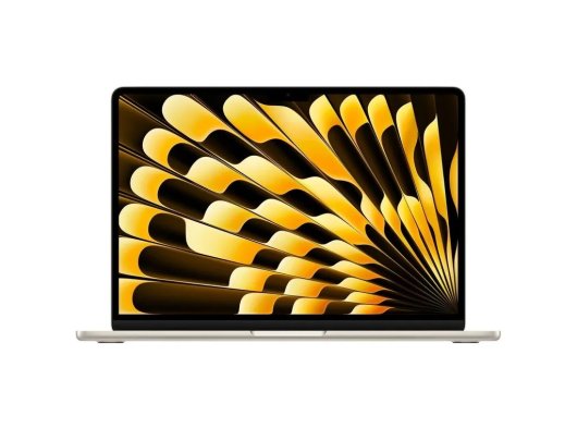 Apple MacBook Air M3 Serisi 13,6'' MRXT3 2024 8GB Ram 256GB SSD, Starlight