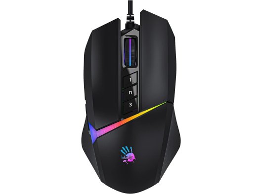 Bloody W60 Max 10.000CPI Kablolu Optik Kırmızı Oyuncu Mouse