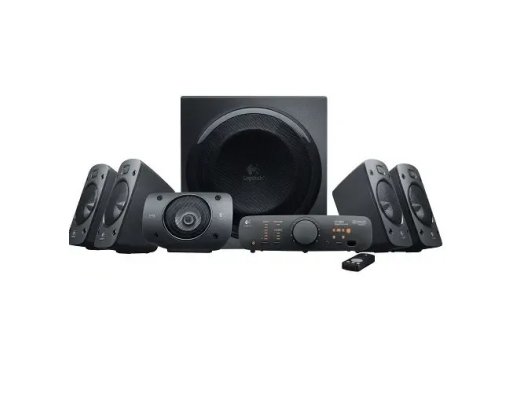 Logitech Z906 500W RMS 5+1 Hoparlör, Siyah