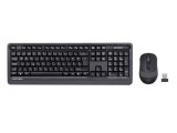 A4 Tech FG1010 Kablosuz Gri Klavye Mouse Seti