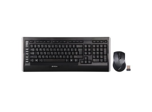A4 Tech 9300F Q Kablosuz Siyah Klavye Mouse Seti