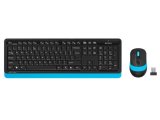 A4 Tech FG1010 Kablosuz Mavi Klavye Mouse Seti