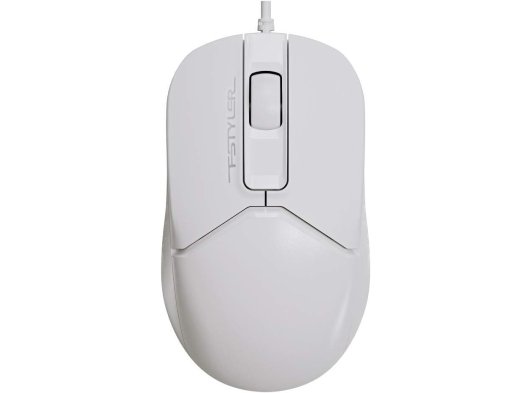 A4 Tech FM12 Beyaz Kablolu Optik Mouse