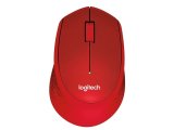 Logitech M330 Silent Plus Kırmızı Kablosuz Optik Mouse