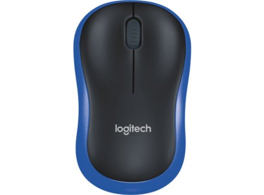 Logitech M185 Mavi Kablosuz Optik Mouse