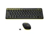 LOGITECH MK240 SİYAH-SARI WRL K+M SET