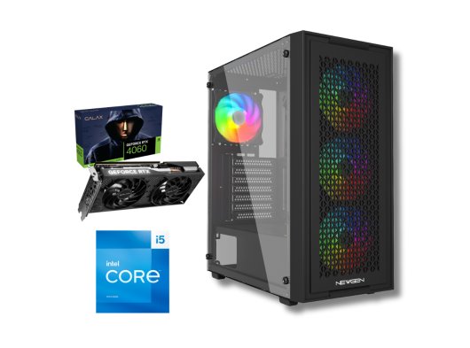 INTEL i3-13100F 16GB 1TBNvme RTX5060-8GB 650W GAMING PC