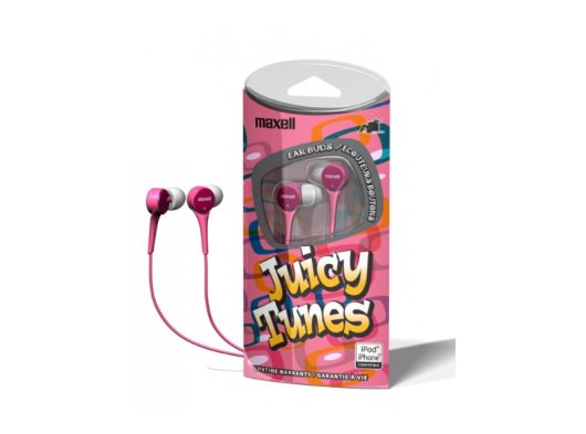 MAXELL JUICY TUNES PEMBE KULAK İÇİ KULAKLIK