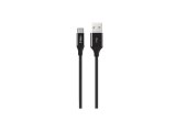 TTEC TYPE-C TO USB-A ALUMİCABLE HIZLI ŞARJ KABLOSU SİYAH 1,2M