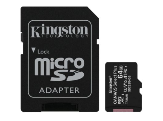 KINGSTON 64GB MICRO SDHC SELECT PLUS KART