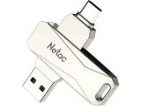 NETAC U782C 128GB USB 3.0+TYPE-C DUAL FLASH BELLEK