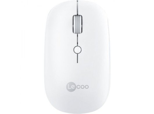 Lenovo Lecoo WS214 Beyaz Kablosuz Optik Mouse