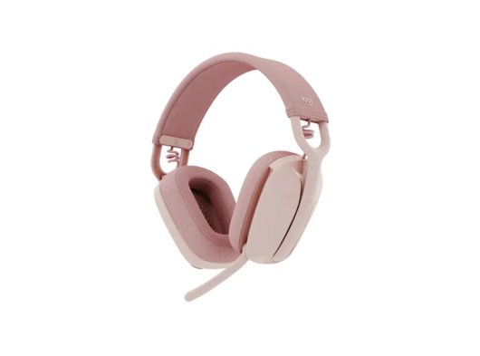 Logitech Zone Vibe 100 Bluetooth Çağrı Merkezi Kulaklığı, Pembe