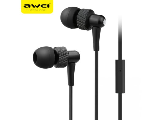 Awei ES-390İ 3.5 mm Kulak İçi Kulaklık, Siyah