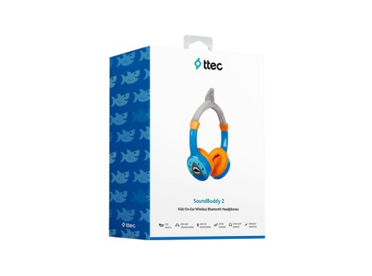 Ttec SoundBuddy 2 Bluetooth Çocuk Kulaklığı, Mavi
