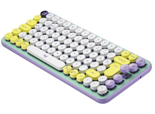Logitech POP Keys Daydream Özelleştirilebilir Emoji Tuşlu Mekanik Kablosuz Klavye