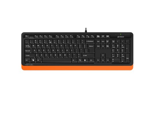 A4 Tech FK10 TR Q USB Turuncu Multimedya Kablolu Klavye