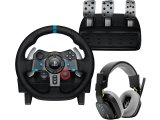 Logitech G29 Driving Force Direksiyon Seti + Logitech Astro A10 Esnek Oyuncu Kulaklığı