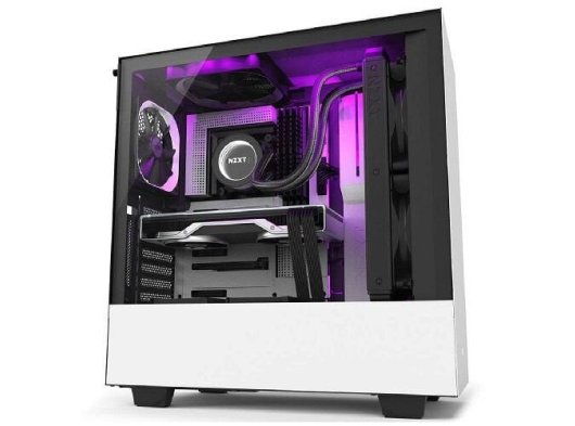 Nzxt H510i Compact CA-H510I-W1 ATX Beyaz Oyuncu Kasası