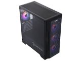 GamePower Savagis 650W 80+ Bronze ATX 4* ARGB Fan Temperli Cam Hub Siyah Gaming Kasa