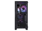 GamePower Savagis ATX 4* ARGB Fan Temperli Cam Hub Siyah Gaming Kasa