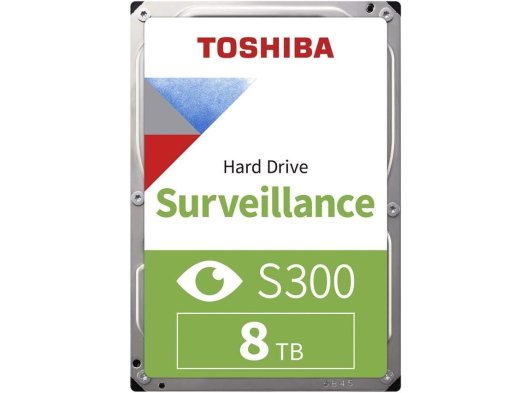Toshiba S300 Pro Surveillance 8TB 256MB 7200 RPM 3.5 SATA3 724 Güvenlik Diski