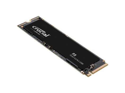 Crucial P3 Serisi 1TB NVMe PCIe 3500 - 3000MB/s , 2280 m.2 SSD