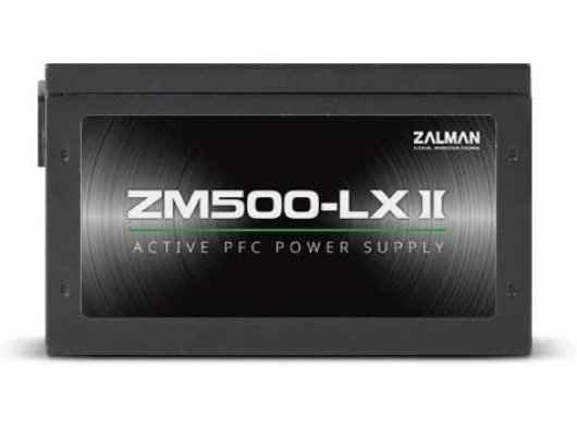 Zalman ZM500-LXII 500W Siyah Güç Kaynağı