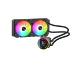 GamePower Skadi Round 240 ARGB 240mm Sıvı İşlemci Soğutucu AM5 ve LGA1700 Uyumlu