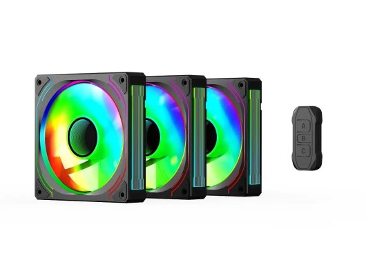 GamePower Glacia 120 Infinity ARGB 3`Lü Fan Seti + Hub Kit