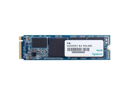 Apacer AS2280P4 512GB NVMe PCIe Gen3x4 M.2 SSD Disk