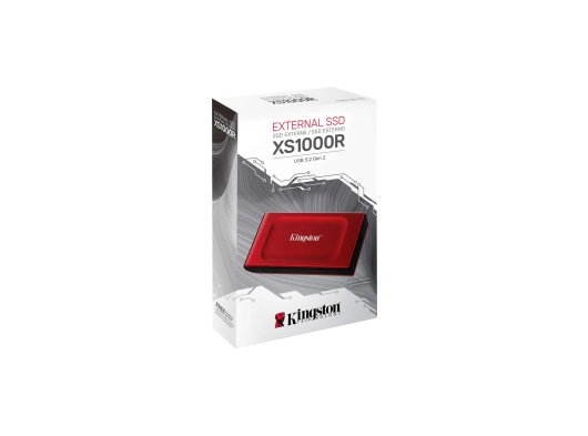 Kingston XS1000 SXS1000R/2000G 2TB USB 3.2 Gen 2 Kırmızı Taşınabilir SSD